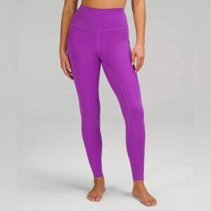 Lululemon High-Rise Leggings with Pockets, size 6